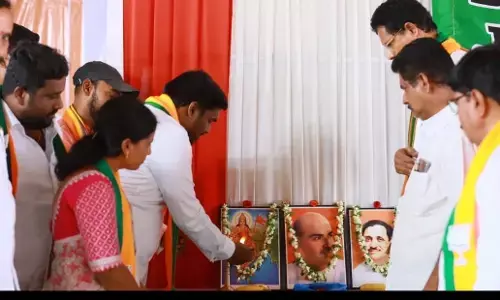 BJP Alampur Constituency wide level meeting held success.