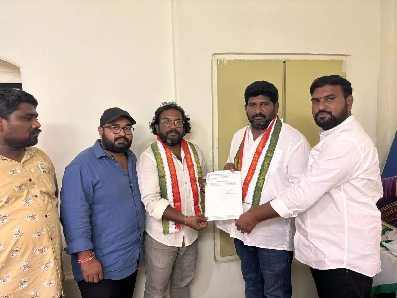 PCC Delegate Satish Rayala Appointed as State Youth Congress Spokesperson