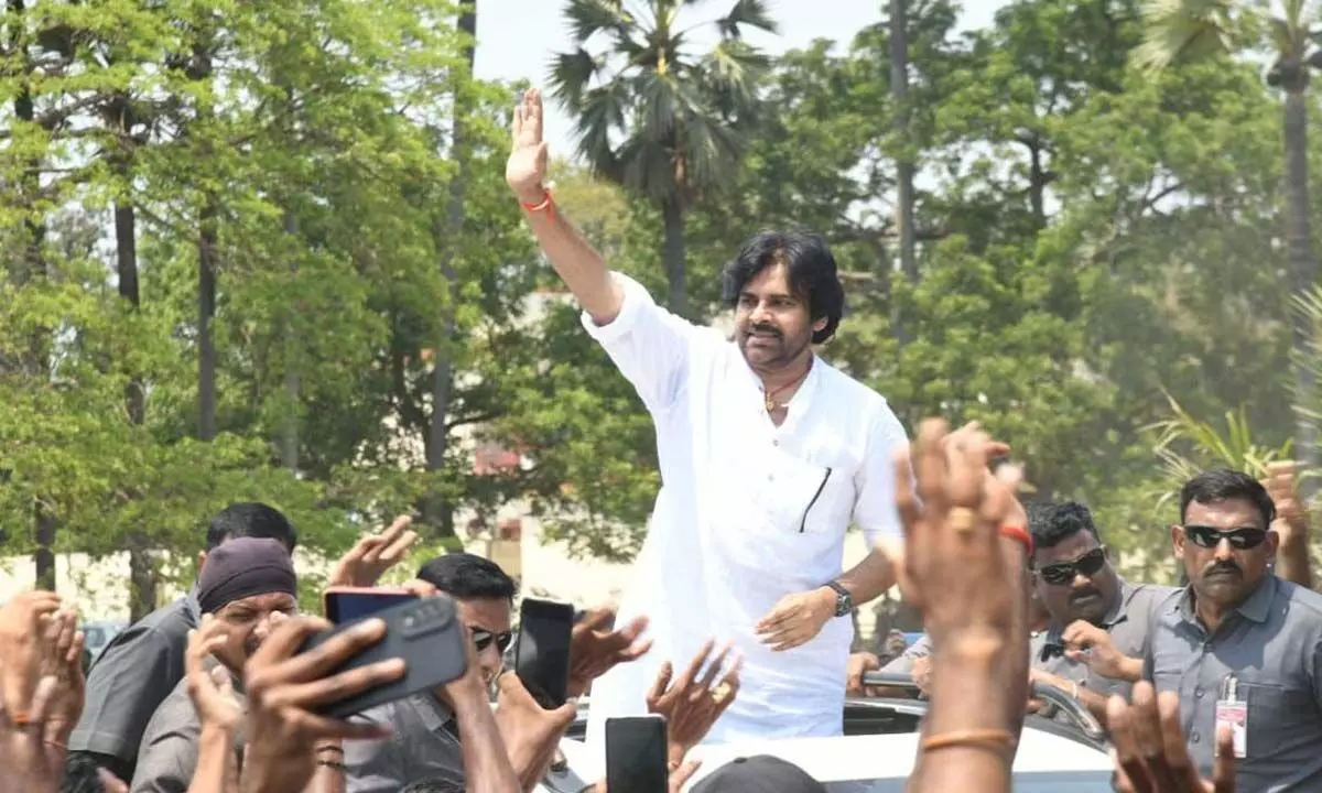 Pawan Kalyan continues election campaign in Pithapuram, to meets TDP and BJP cadre