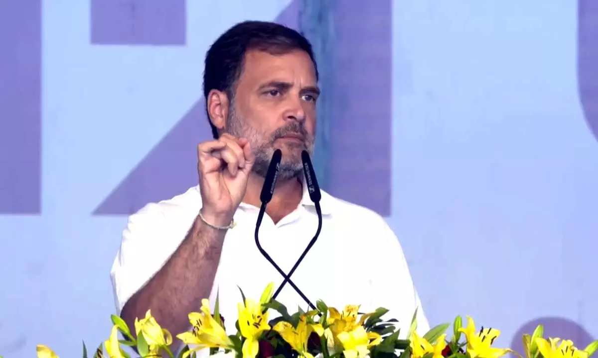 INDIA bloc rally: Rahul Gandhi alleges BJPs match-fixing tactics ahead of LS polls