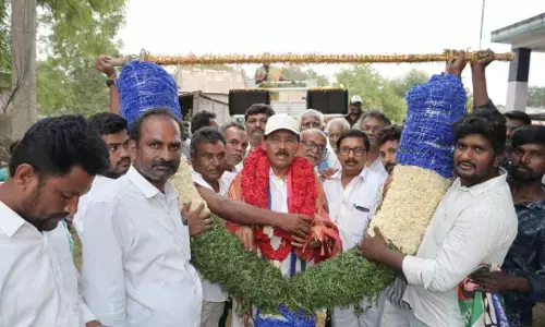Mekapati Raja Gopal Reddy Participates in Vijaya Sankalpa Yatra in kaligiri