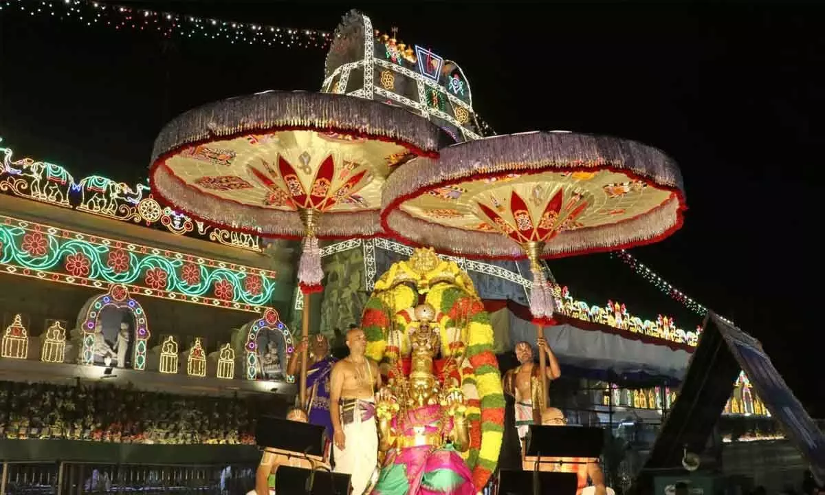 Metlotsavam at Alipiri on April 4