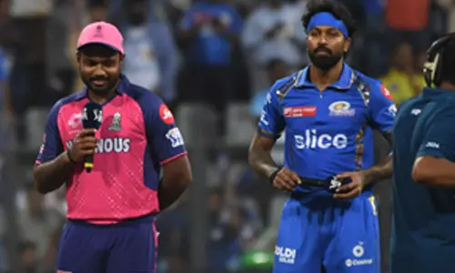 IPL 2024: Rajasthan Royals win toss, elect to bowl first against Mumbai Indians