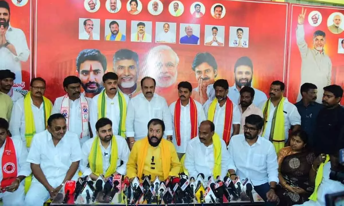 TDP-Janasena-BJP alliance works with unity in Denduluru
