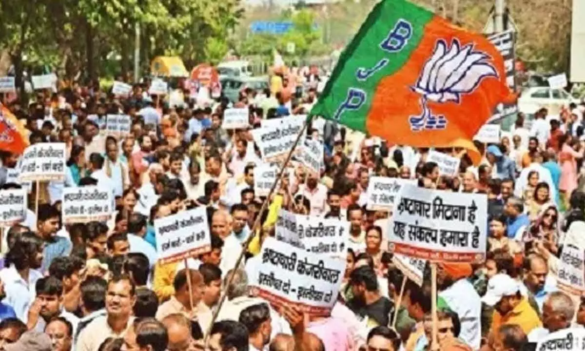 ‘Nair-Atishi link’ in liquor policy case: BJP demands Kejriwal’s resignation