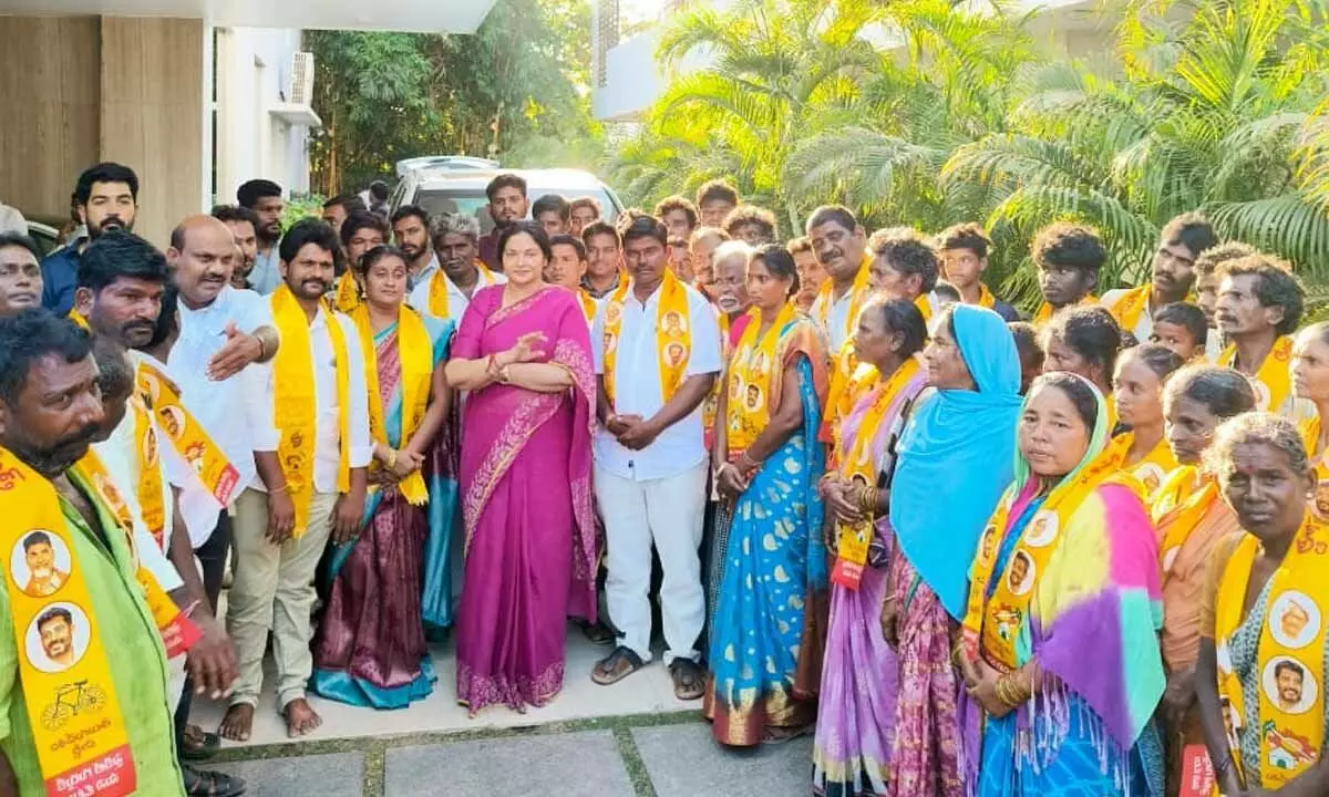 Leaders from Buchireddypalem mandal join in TDP