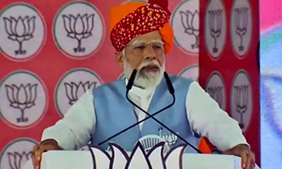 PM Modi targets Opposition over corruption & nepotism, says BJPs third term to be historic