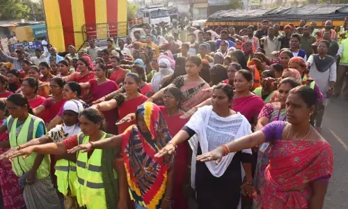 I Vote for sure an awareness Rally held in Gadwal