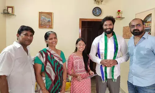 MP Bharat challenges Murali Mohan and Adireddy Bhavni for discussion on development