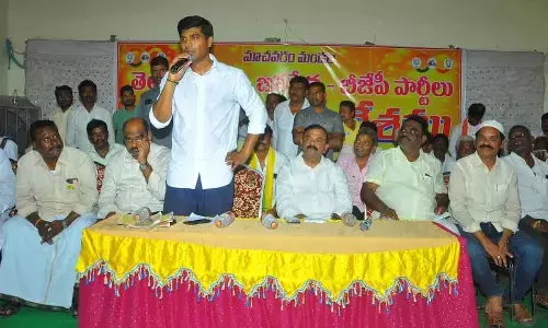 TDP assures of completing water projects in Palnadu region