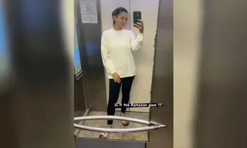 Glow and Show: Gauahar Khan flaunts her Ramadan look; drops boomerang video