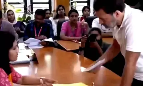 Rahul Gandhi files nomination, says mystified by love, affection of Wayanad people