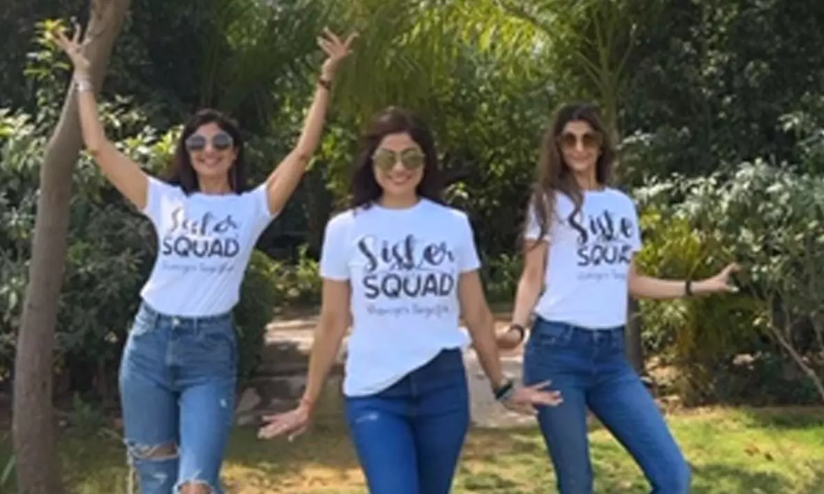 Shilpa Shetty shares goofy dancing video with her ‘Sister Squad’