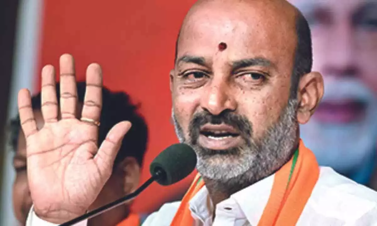 Congress and BRS playing diversion politics: Bandi Sanjay