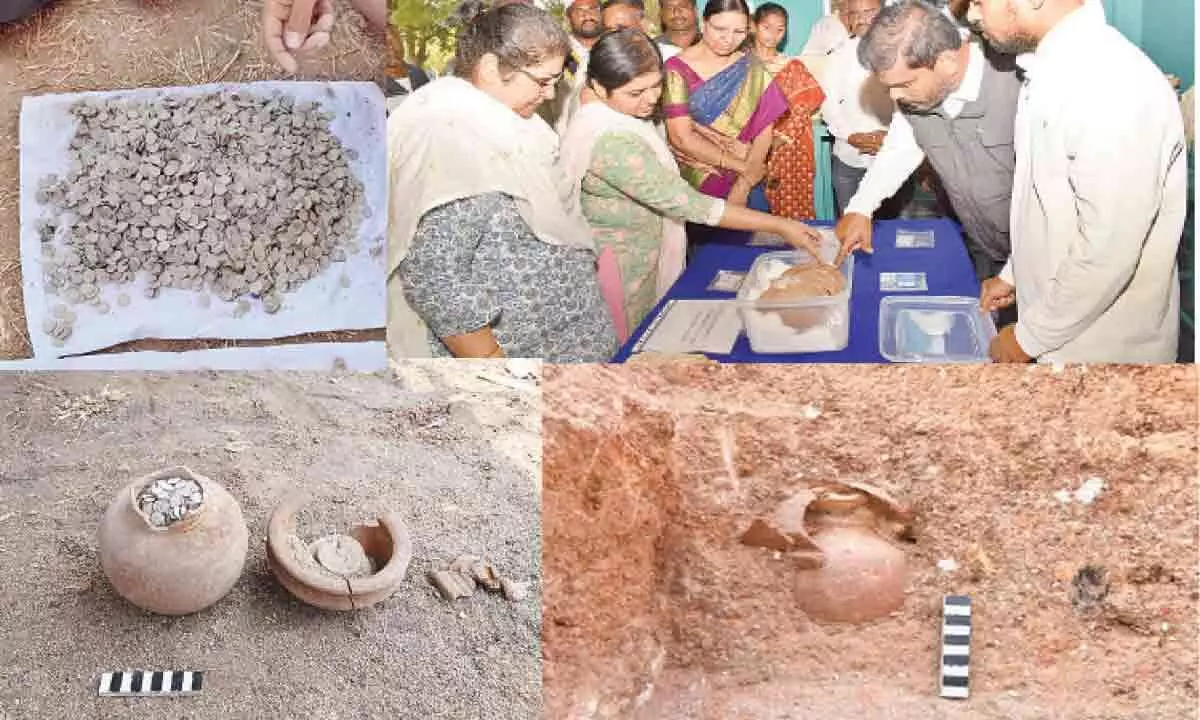 Hyderabad: Hoard of Ikshvaku period coins found at State’s early historic site