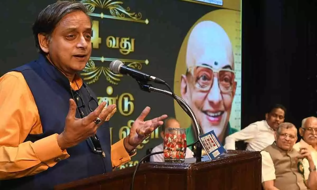 NDA agenda is ‘Hindi, Hindutva, Hindustan’ agenda, says Tharoor