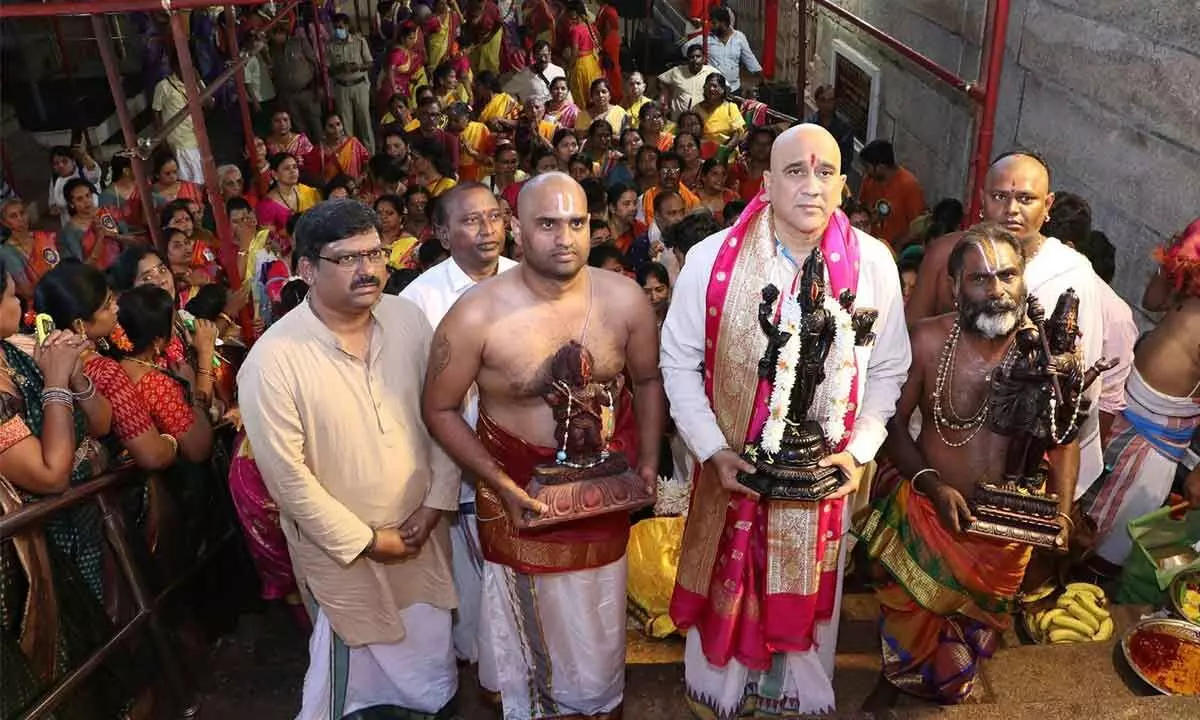 Tirupati: Metlotsavam conducted