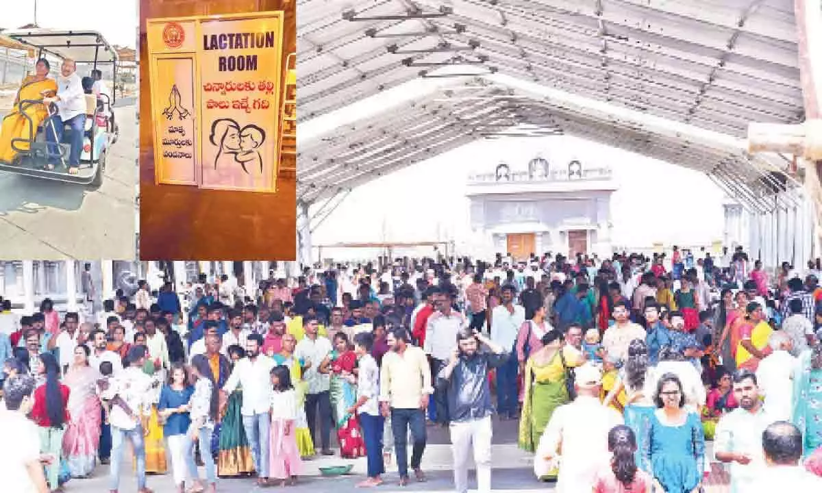 Hyderabad: Special arrangements at Yadadri for pilgrims