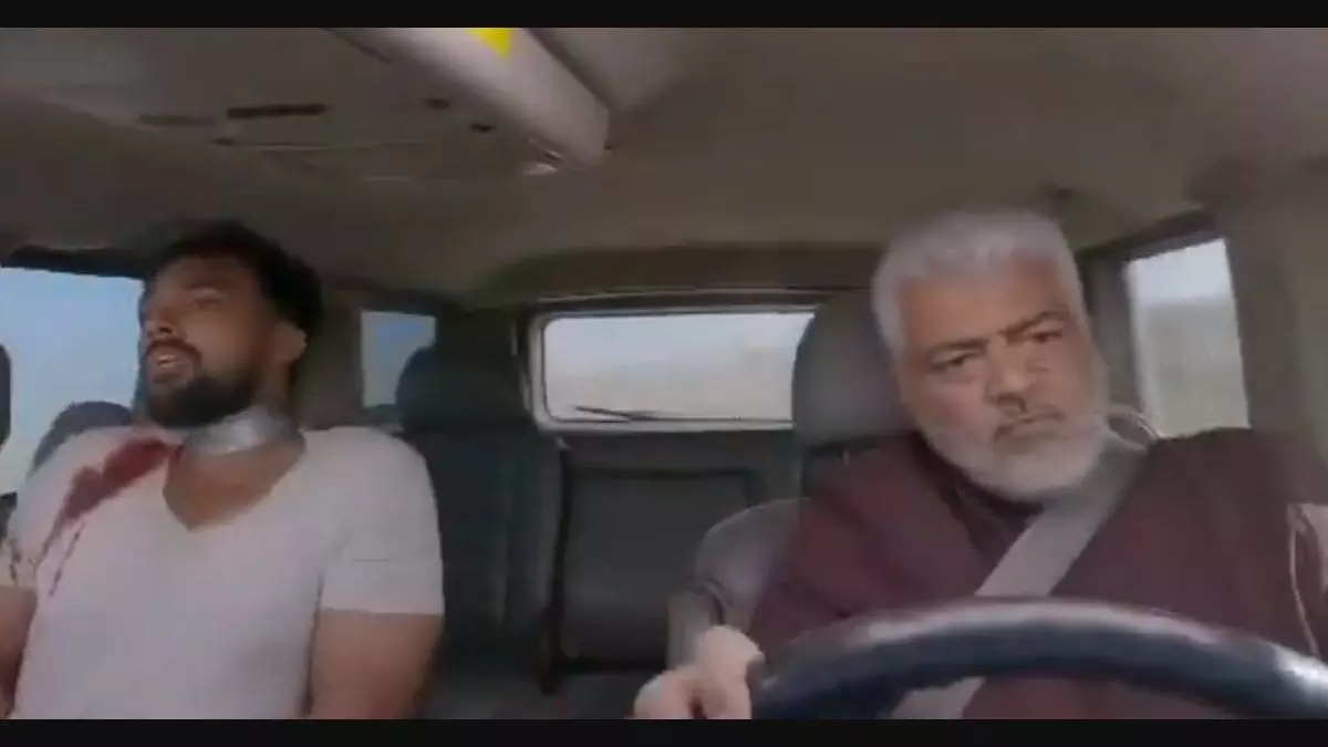 Vidaa Muyarchi: Ajith Pulls Off His Own Stunts in Daring Car Chase!