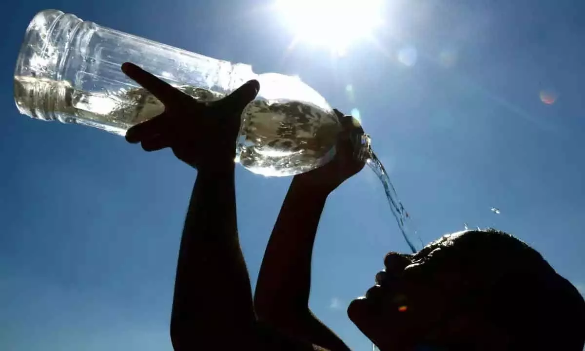 For the first time, maximum temperatures were recorded in the district