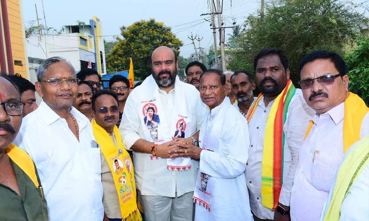 Bebinayana visits Gadapa Gadapa as part of election campaign