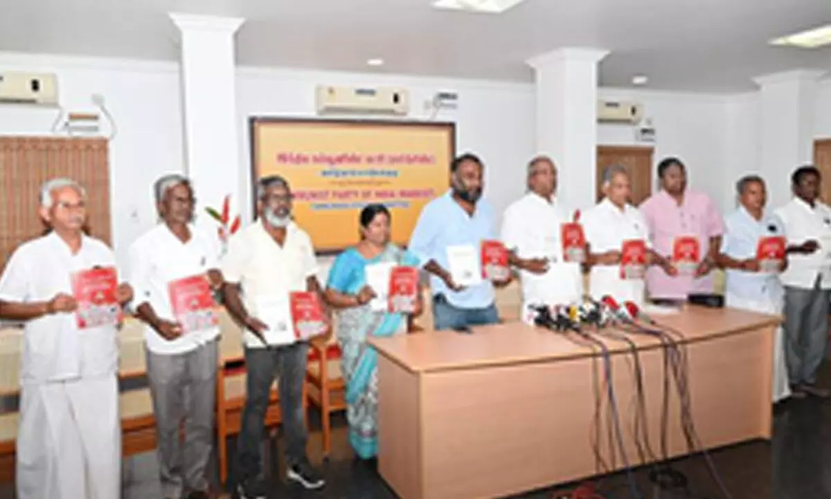 CPI-M manifesto focuses on state’s rights and job creation, says TN unit chief