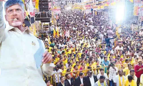 Narasapuram: YSRCP in jitters says Chandrababu Naidu