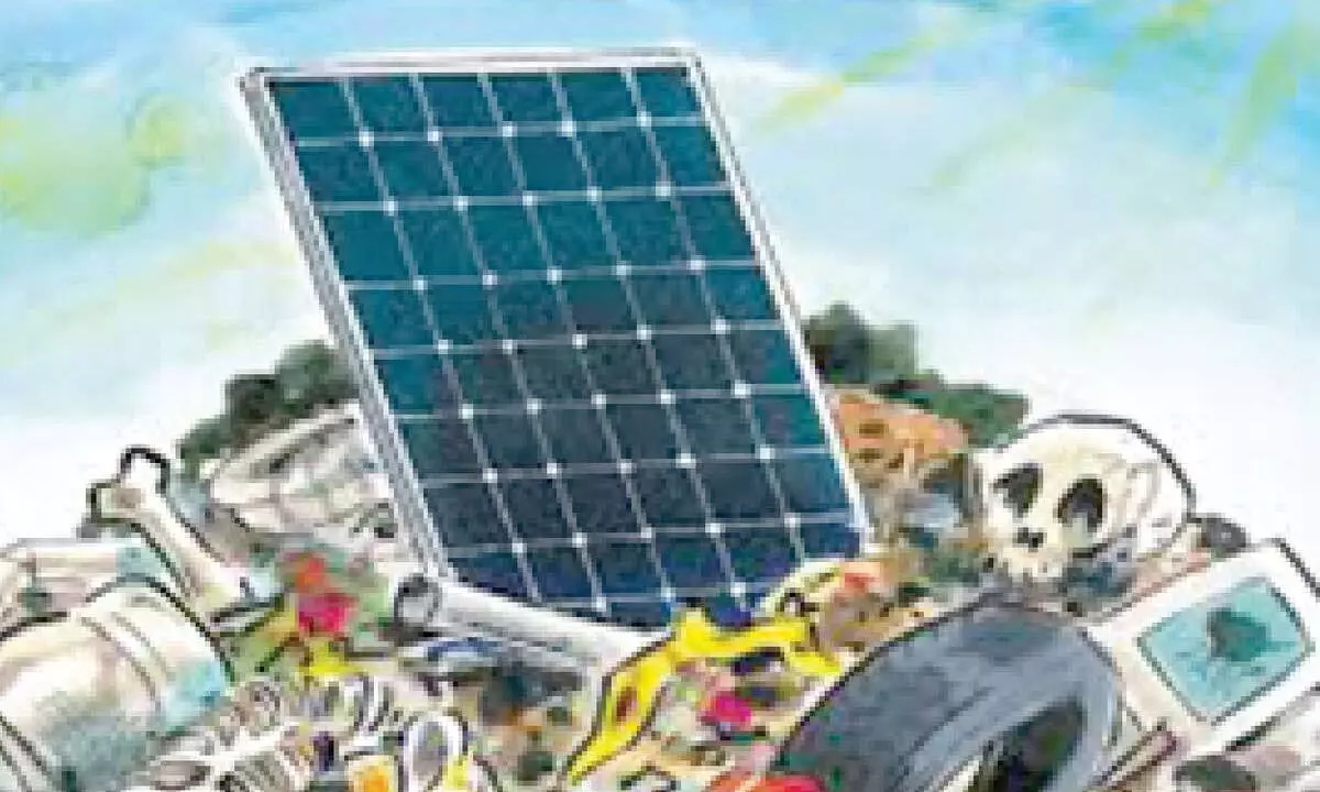 Call for robust recycling of growing solar waste