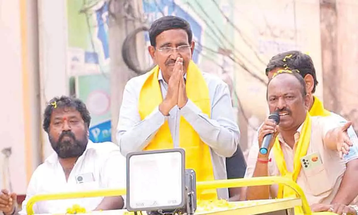Nellore: YSRCP making false allegations against TDP says Narayana