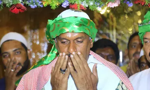 Kesineni Chinni campaigns in Vijayawada West Constituency