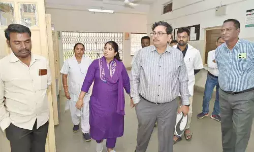 Visakhapatnam: DRM conducts safety inspection in KK line