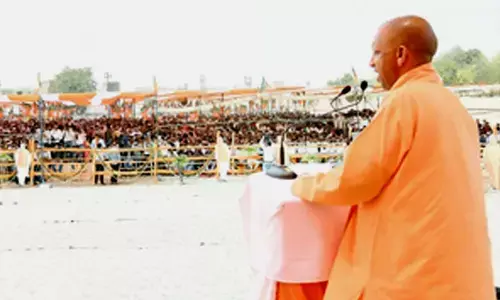 Saffron is the new colour of politics and power in Uttar Pradesh