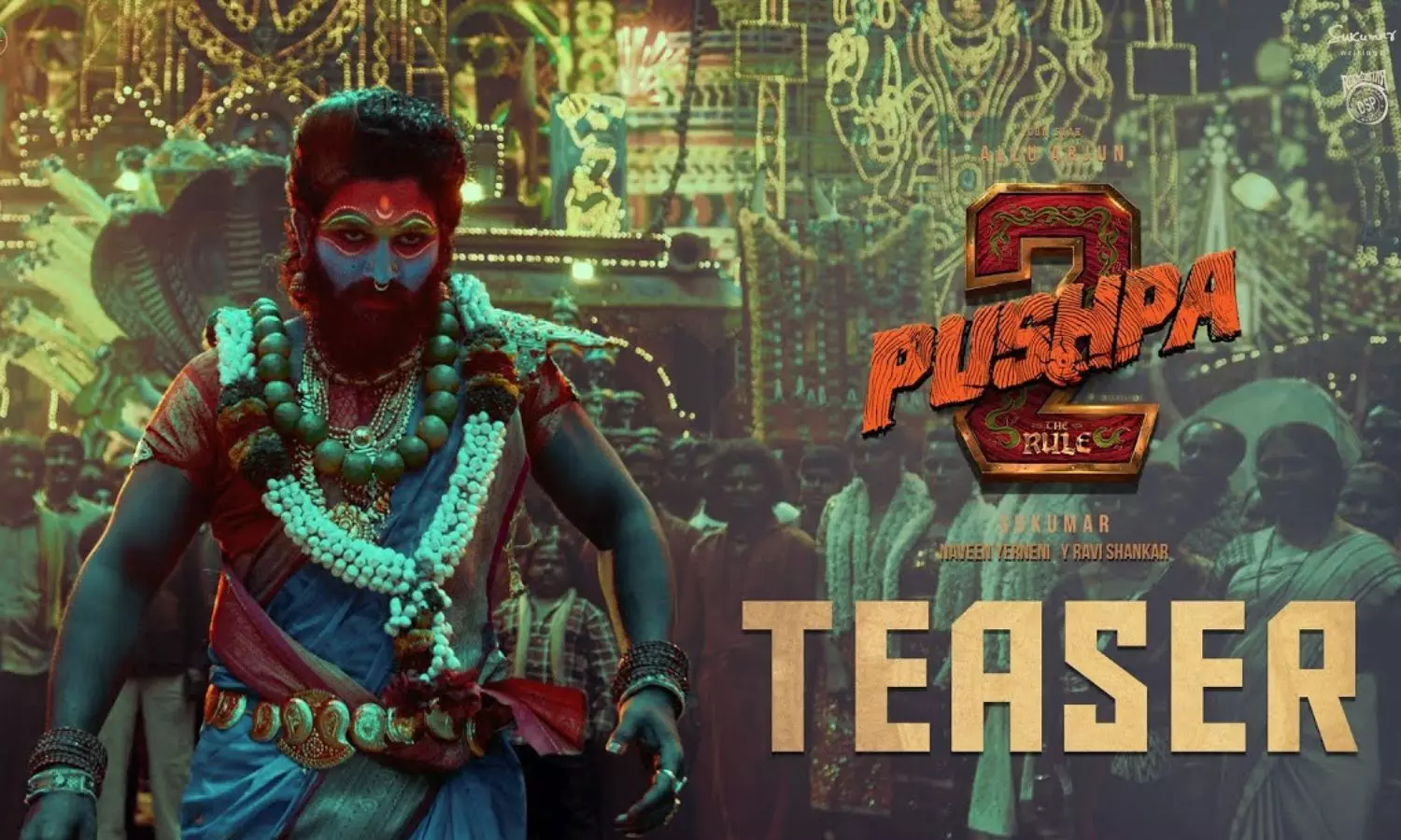 Pushpa 2: The Rule Teaser! Watch Pushpa Raj Return in Fiery Action
