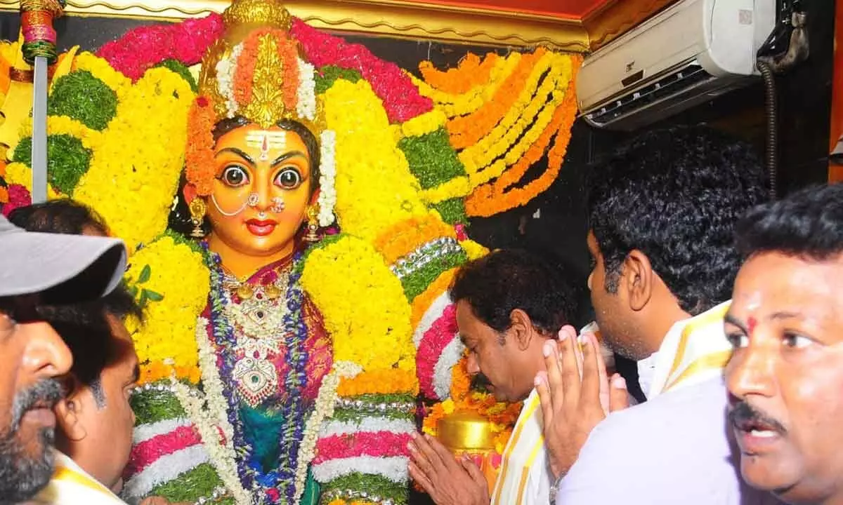 Closing ceremony of Kothapet Sri Sri Sri Nukalamma Jatara Utsavam held in grandeur