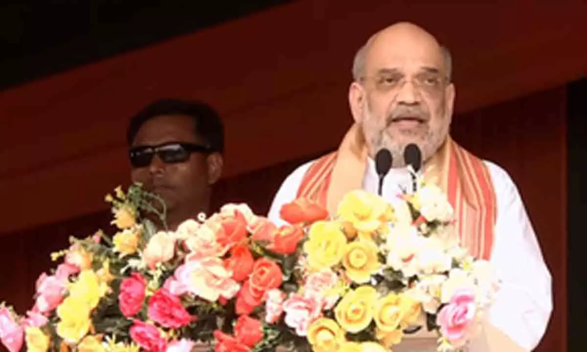 Amit Shah slams Congress over 1962 Chinese offensive, Bangladeshi infiltration in Assam rally