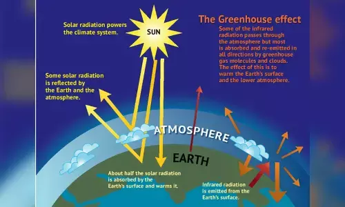 Atmospheric greenhouse gases ona steady climb, hit new records