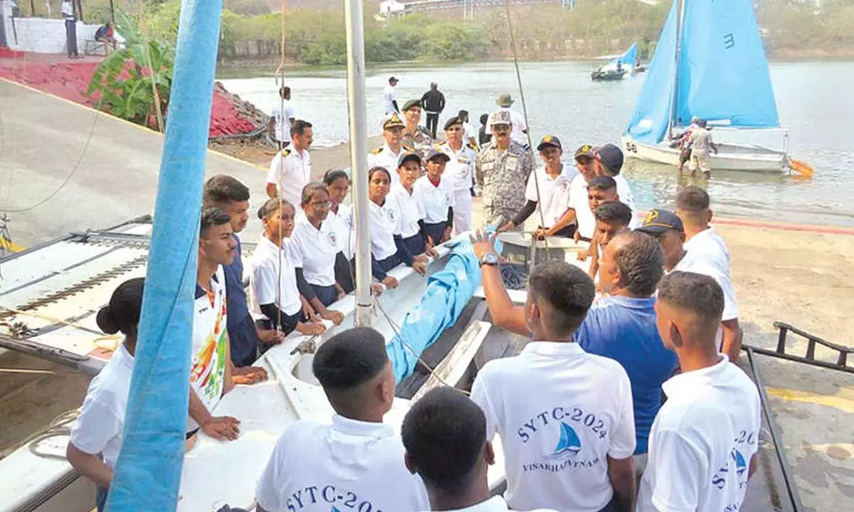 Participants at the Special NCC Yachting Training Camp (SYTC) – 2024 that concluded on Tuesday
