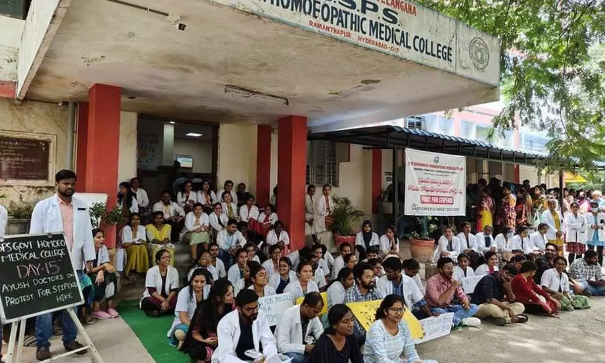 Stipends: It’s a raw deal for TS AYUSH house surgeons