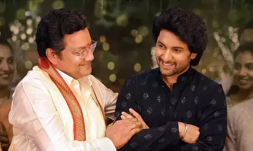 Nani looks super cool in the latest poster of‘SaripodhaaSanivaaram’