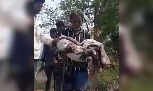 Paderu: Man carries son’s body for 8 km