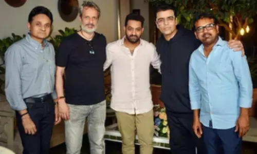 KJo partners with NTR Jr, Koratala Siva for ‘Devara: Part 1’; promises mass hurricane