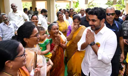 TDP gen secy Nara Lokesh dares Andhra Pradesh CM for debate on welfare schemes