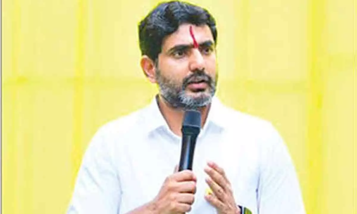 Vijayawada: Lokesh dares CM for debate on welfare schemes