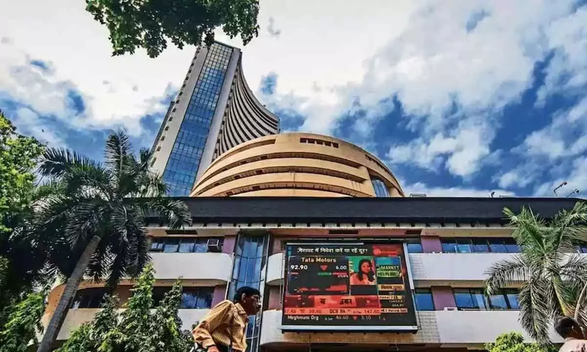 Sensex ends above 75k level for 1st time