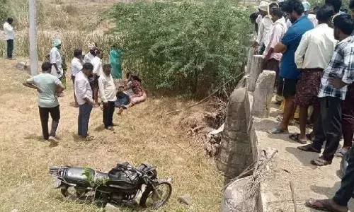 A person died in a road accident