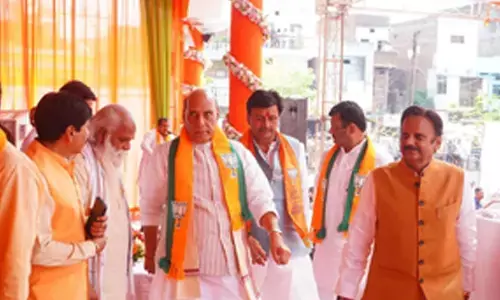 Cong like rusted iron, says Defence Minister Singh in MP poll rally