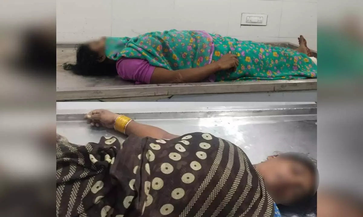 Tragedy in Nagarkurnool district.. Two women died due to electric shock