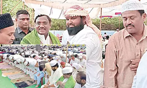 Karimnagar: Ramzan celebrated with pomp and gaiety