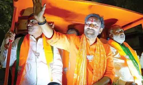 Hyderabad: If Cong returns to power, there will be communal riots in country says Kishan Reddy