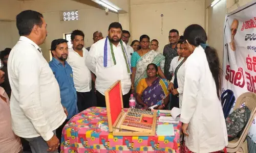 Adari Anand Kumar emphasises on good health at free eye camp at ATR Trust